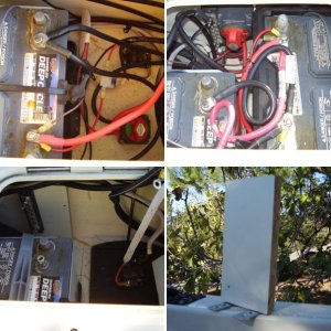 #2 The fore battery holder in place