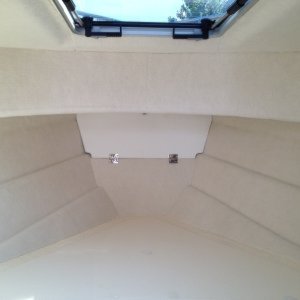 V-Berth Carpet Installation