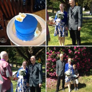 With Ryder, grandson/ring bearer