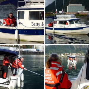 First USCG Auxiliary patrol