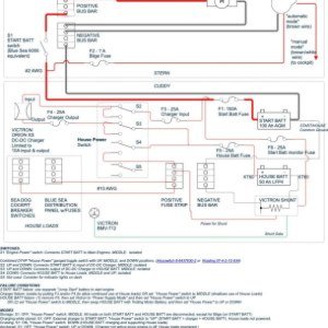Schematic for proposed addition of a LHP House Battery