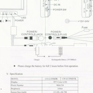 Backup Camera System