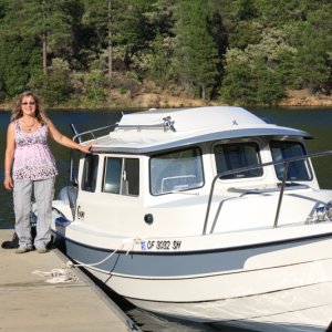 Deb geting ready for sea triales