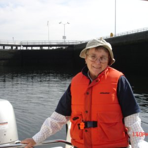 1 Oct Seattle trip 
Ruth inside the locks