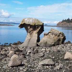 This rock is on Sucia.
