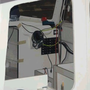 New style electrical panel.  3/8/04