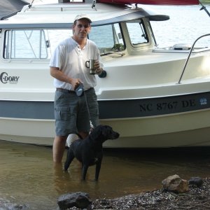 The Intrepid Captain and... well, the CAPTAIN!