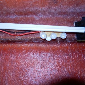 While in there, I also mounted a home-made LED light to each side