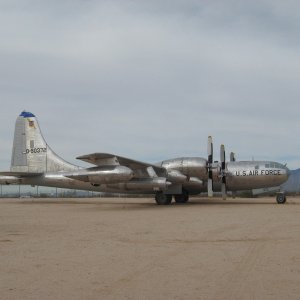 very rare B29 converted to tanker role.  Ultimately unsuccesful as jets came along.  Pima