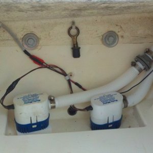 bilge sump in newer boats ferret30