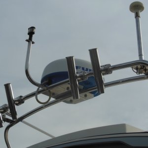 Radar, GPS and Rod Holders