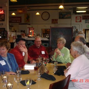 Gere-Deli Friday night
Betsy & Bob (SEA PAL)
Roger & Janet (DREAMER)
Cary & Pat (AUKLET)