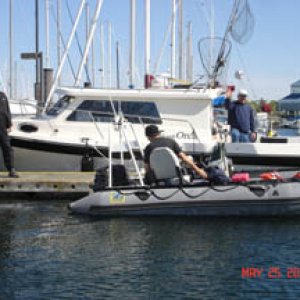 Media 'Onboard a Skagit Orca,
Rob Johnson of Master
Marine & wife Lisa' in album 'Panorama from our 'front yard''