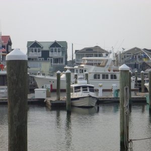 Will-C in South Jersey Marina looking very small