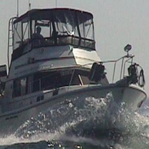 Our second big boat. A 1988 36' Carver, we decided to do the Great Circle Loop and started it with this aft cabin. Due to Mary having a bicycle accident 2 months into the trip we sold the boat and stopped the loop and went home. Not sure if we would ever finish to Loop.