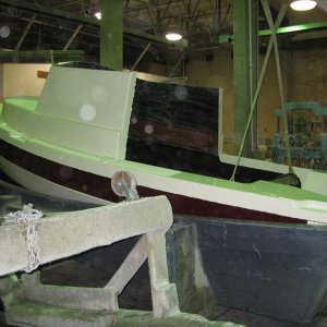 Media 'Out she comes' in album 'V-Berth being prepped for install'