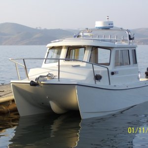 Outrigger Mounts on Radar Arch