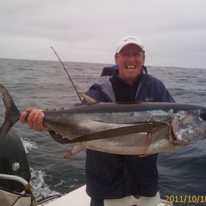 Media '40lbs at Half Moon Bay' in album 'Outrigger Mounts on Radar Arch'
