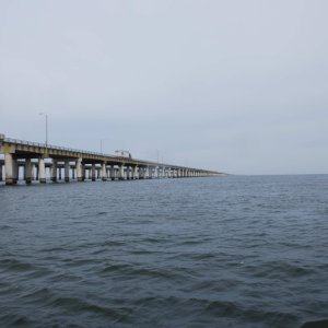 Leaving CBBT Small Boat Channel looking NW