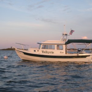 On mooring in Largo Sound before dinghy pirates tried to steal my Achilles.