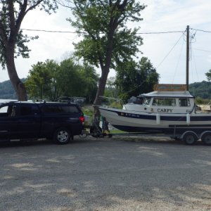 We launched at Rocky Point Marina