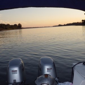 First night anchorage in Ohio Slough.