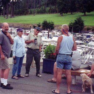 Morning Coffee With Bill and El.jpg