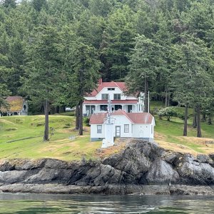 Turn Point Light Station on Stuart Island