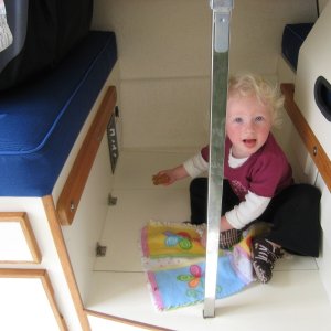 Media 'Here she was on the first trip out' in album 'Aven has grown with our experience'