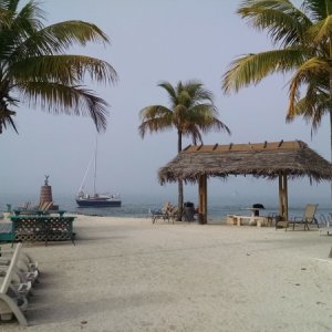 The beach area again