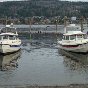 10 January Lake Whatcom
Hobbes & R-Matey