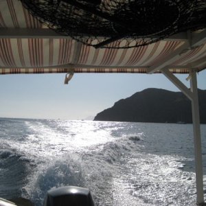 En route to Cat Harbor