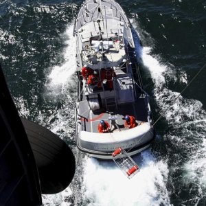 Media 'CG Helo hoist training.' in album 'Sealife 4 (Angler model)'