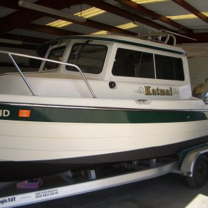 Delivery and Naming Day! (Katmai was my last field assignment with the Nat'l Park Service.)