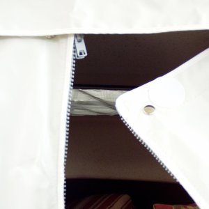 Velcro Dots Provide Quicker, Easier Privacy