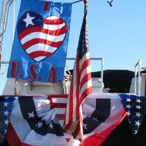 4th of July at Fisherman's Bay,IMC dock, Lopez Island.
