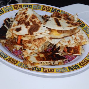 crab quesadillas