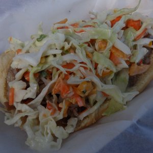pulled pork sandwich
