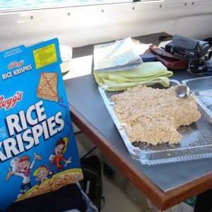 Gene's rice krispie treats.