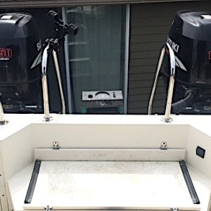 Media 'Suzuki 150's are 4 stroke and Fuel Injected. Well maintained, these engines run reliably smooth.  900 Hours on the engines.  Many of them are cruising the San Juans or Canadian waters while trolling for fish.' in album 'Tomcat Side Photo'