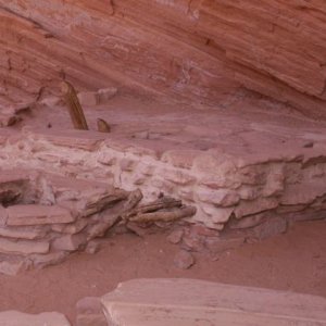 Anasazi Kiva at Defiance House in Forgotten Canyon 9-23-08