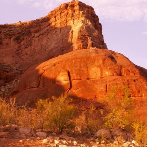 Just Another Butte at Rock Creek Canyon 9-19-08