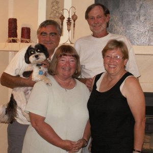 Pat, Patty, Baxter, Brent and Dixie in Richfield UT 9-14-08