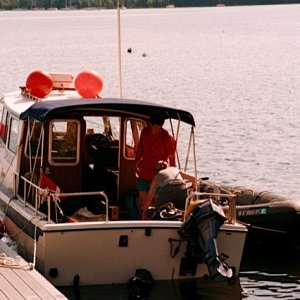 At the Peru, NY dock