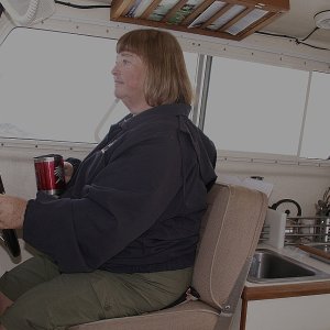Patty at Helm