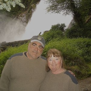 Pat and Patty at Chatterbox Falls 5-26-07