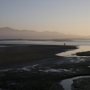 Solitary fisherman