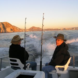 Going out for a day of marlin fishing. Not one bite!