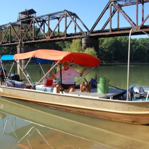 Putting in at Lumber City, Ga. (Atamaha River)