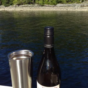 Yes, on the anchor in a calm bay during a nice day is Therapy!